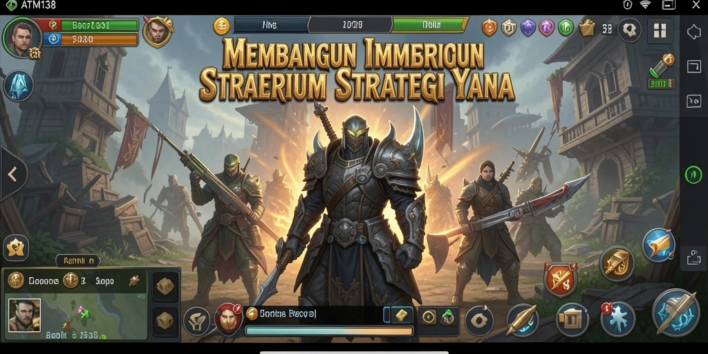 Tampilan permainan <strong>ATM138</strong> yang mendalam dan strategis.