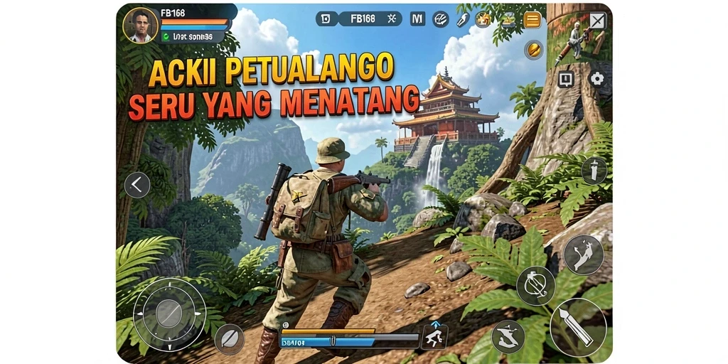 Tampilan gameplay FB168 yang mendebarkan dalam aksi.