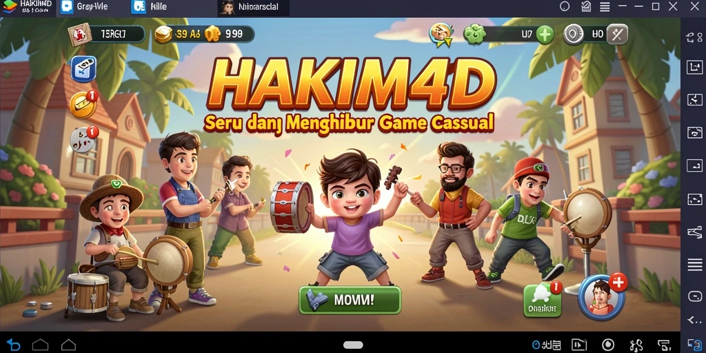 Screenshot HAKIM4D menampilkan gameplay seru dan menantang.