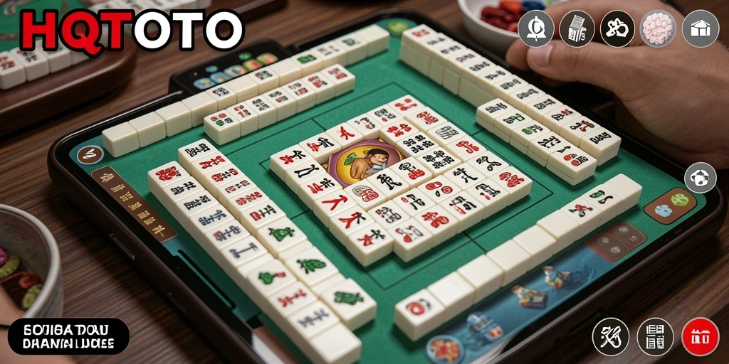 Tangkapan layar HQTOTO menampilkan permainan Mahjong yang menarik dan penuh warna.