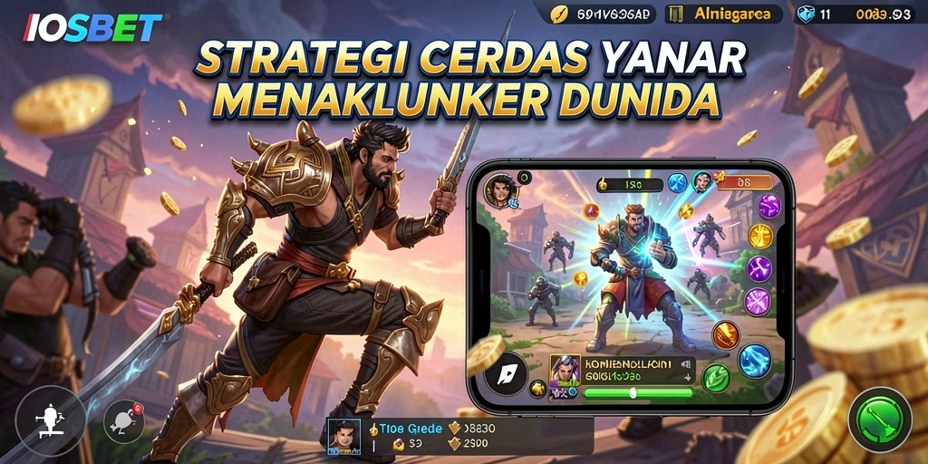 Tampilan gameplay menakjubkan dari IOSBET yang menampilkan taktik dan strategi.
