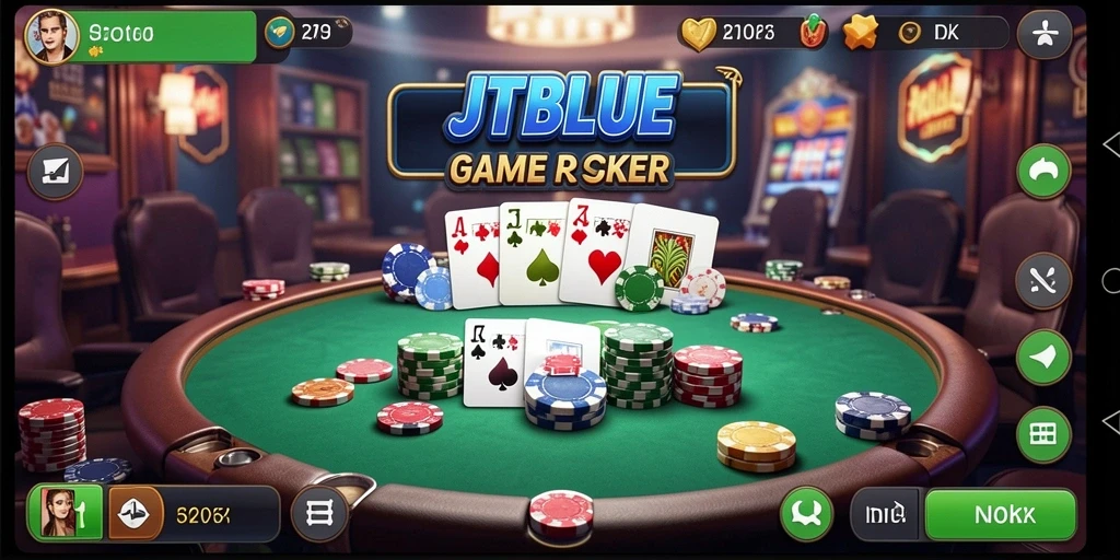 Tampilan menarik dari gameplay JTBLUE yang menegangkan.