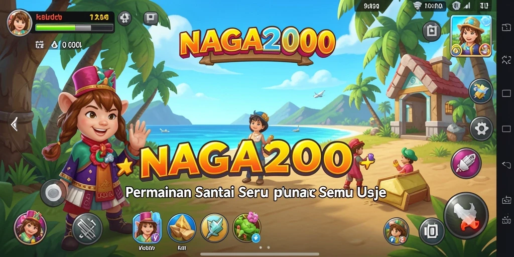 Screenshot menampilkan gameplay NAGA2000 yang menyenangkan dan mengasyikkan.