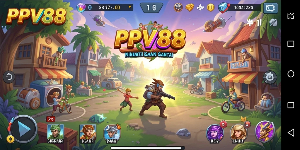 Tampilan gameplay PPV88 yang seru dan menarik.