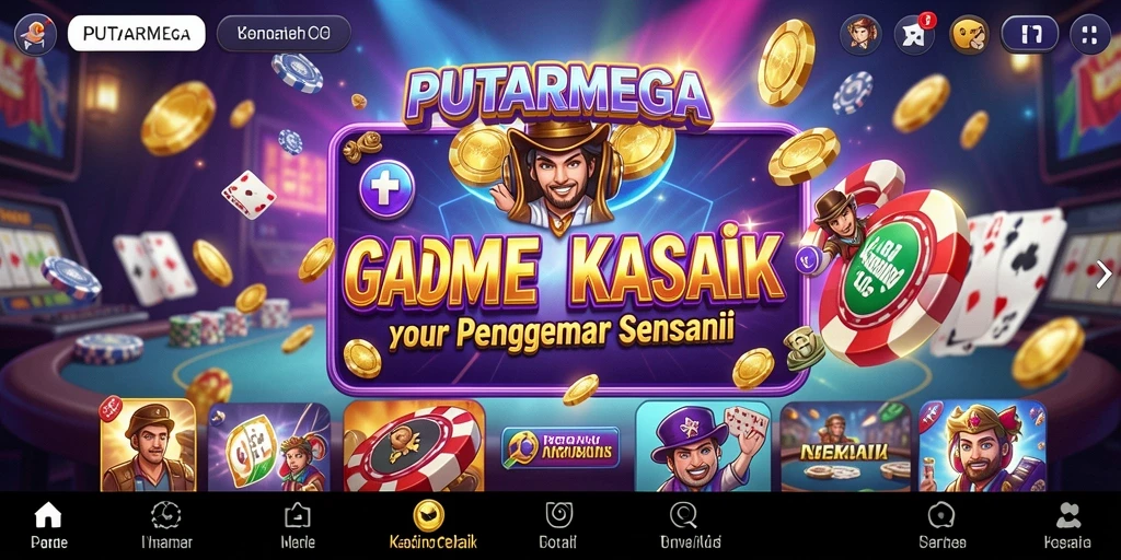 Gameplay menarik dan seru dalam <strong>PUTARMEGA</strong> dengan grafis yang memukau.