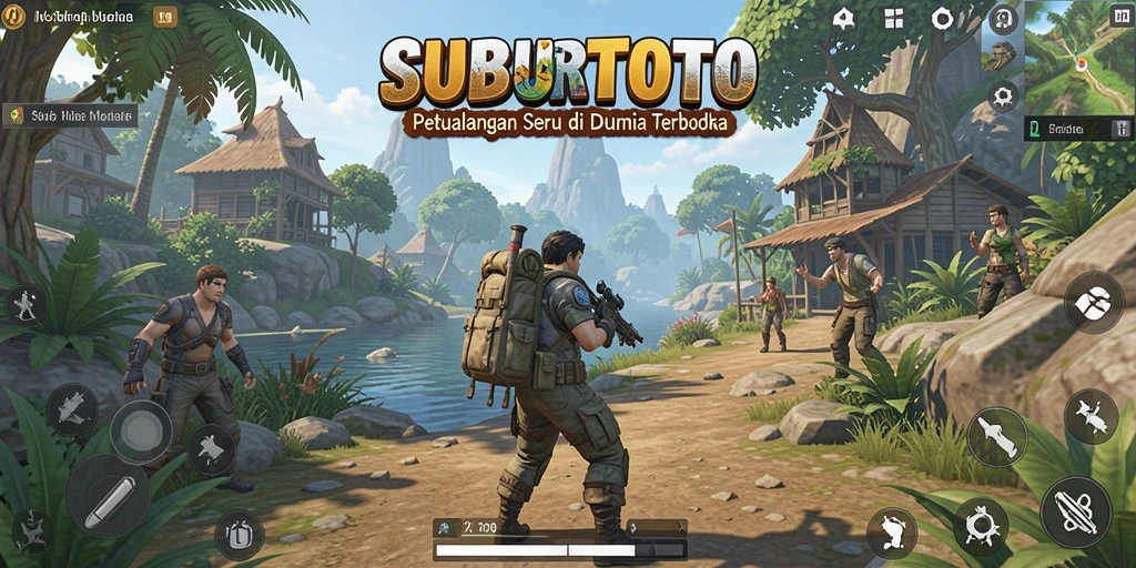 Tampilan gameplay menakjubkan dari dunia terbuka SUBURTOTO.